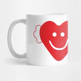 Cute Red Candy Heart Mug